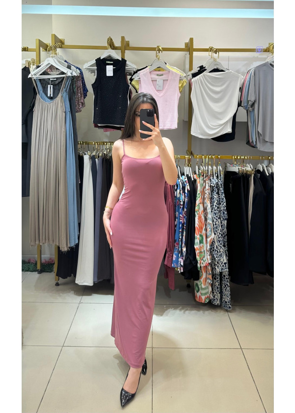 GÜLKUSURU İP ASKILI ZR MODEL ELBİSE